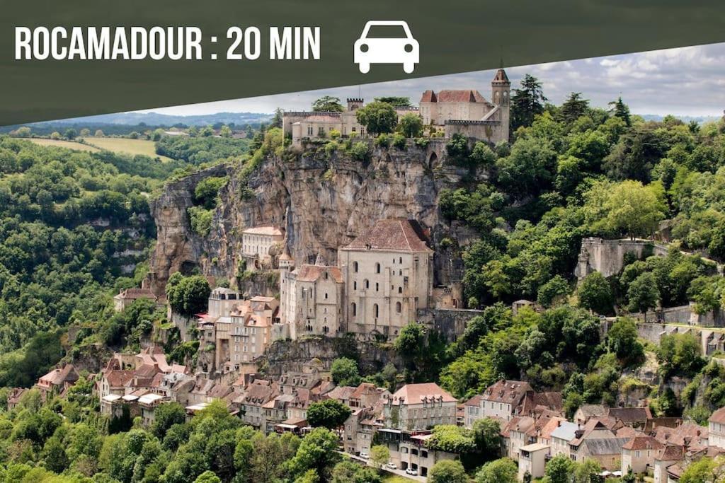 La Sagnarde, Maison En Pierre, Hébergement de vacances Loubressac